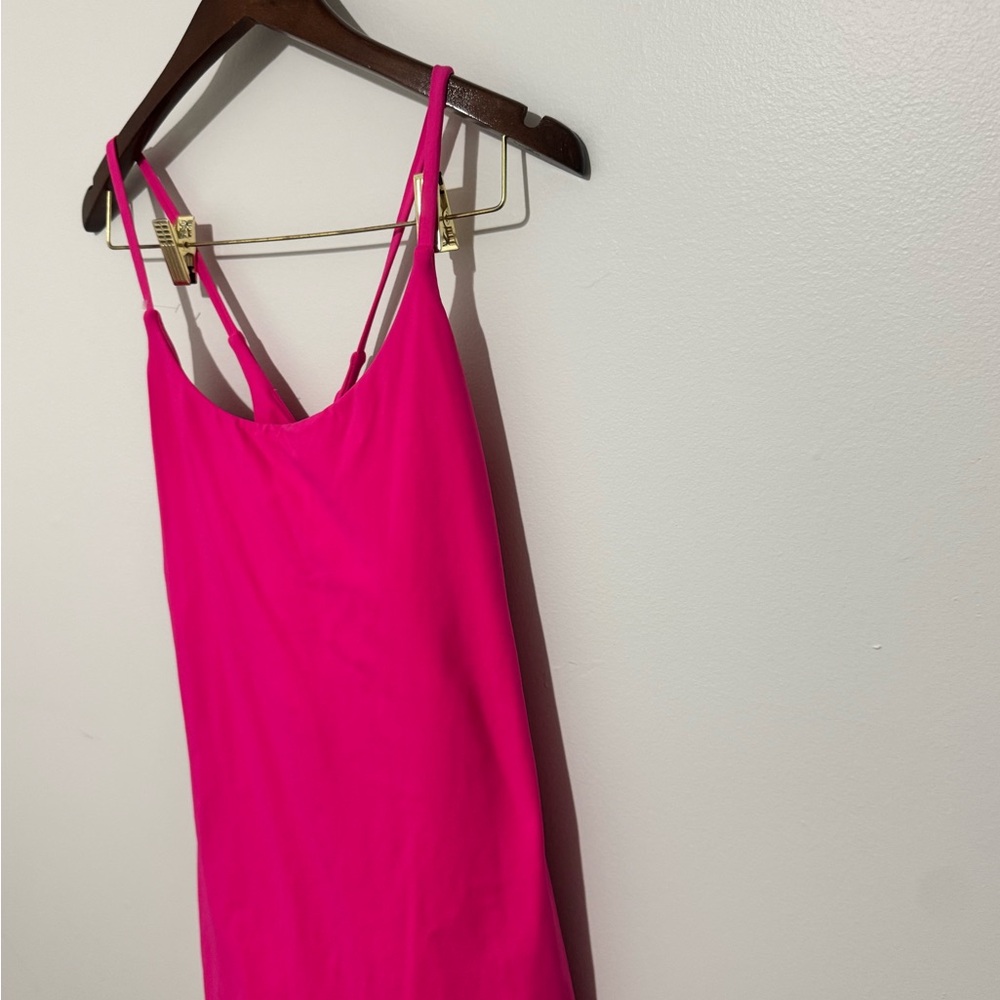 Halara SoftlyZero Plush Backless Active Dress Fuc… - image 3